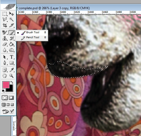 Creation of Pimpin' Wool: Step 15